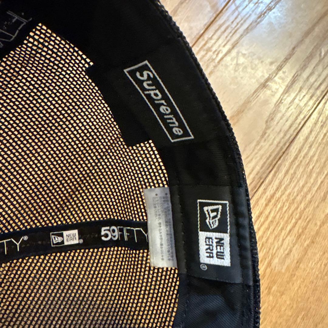 supreme BOXロゴ　メッシュキャップ