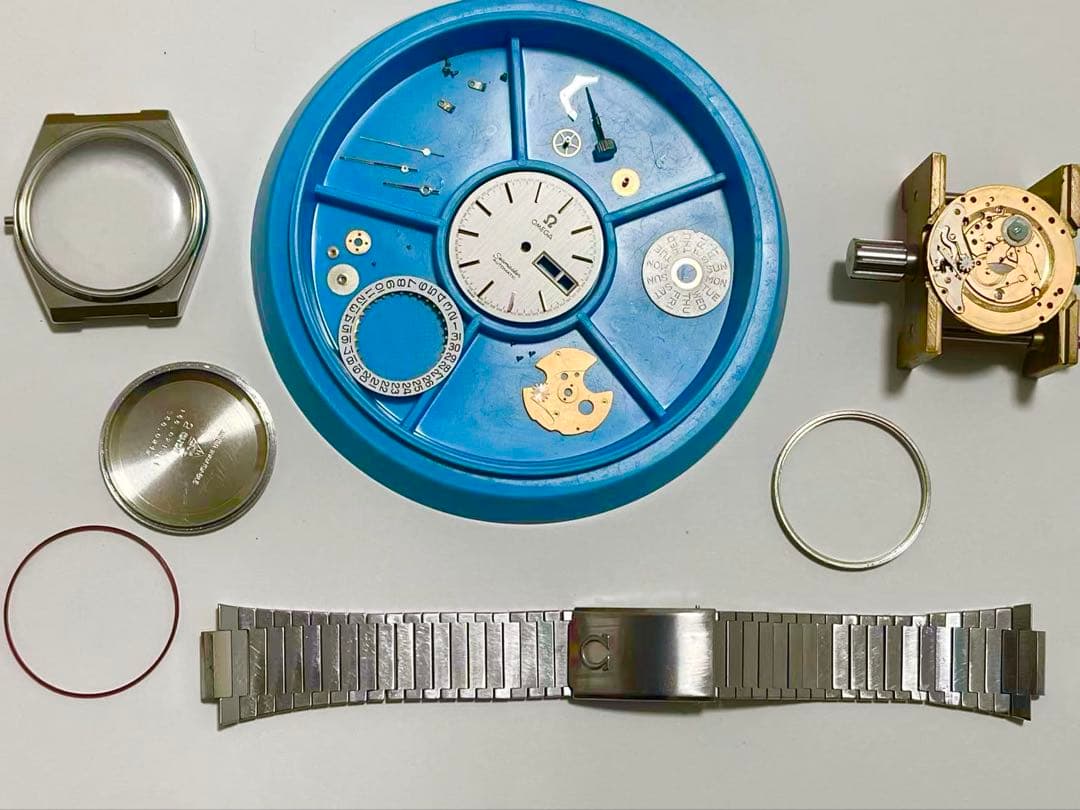 Omega オメガseamasterシーマスター自動巻きシルバー　OH済み