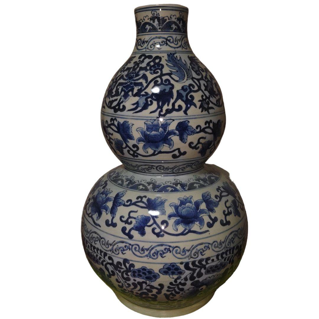 瓢箪形花瓶　高さ45cm