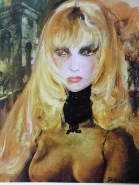 鶴岡義雄、マルティーヌ、豪華限定版・版上サイン入り、新品額付