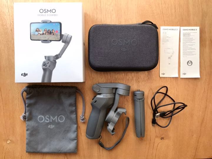 【国内正規品】 DJI Osmo Mobile 3 コンボ 折りたたみ式ジンバル