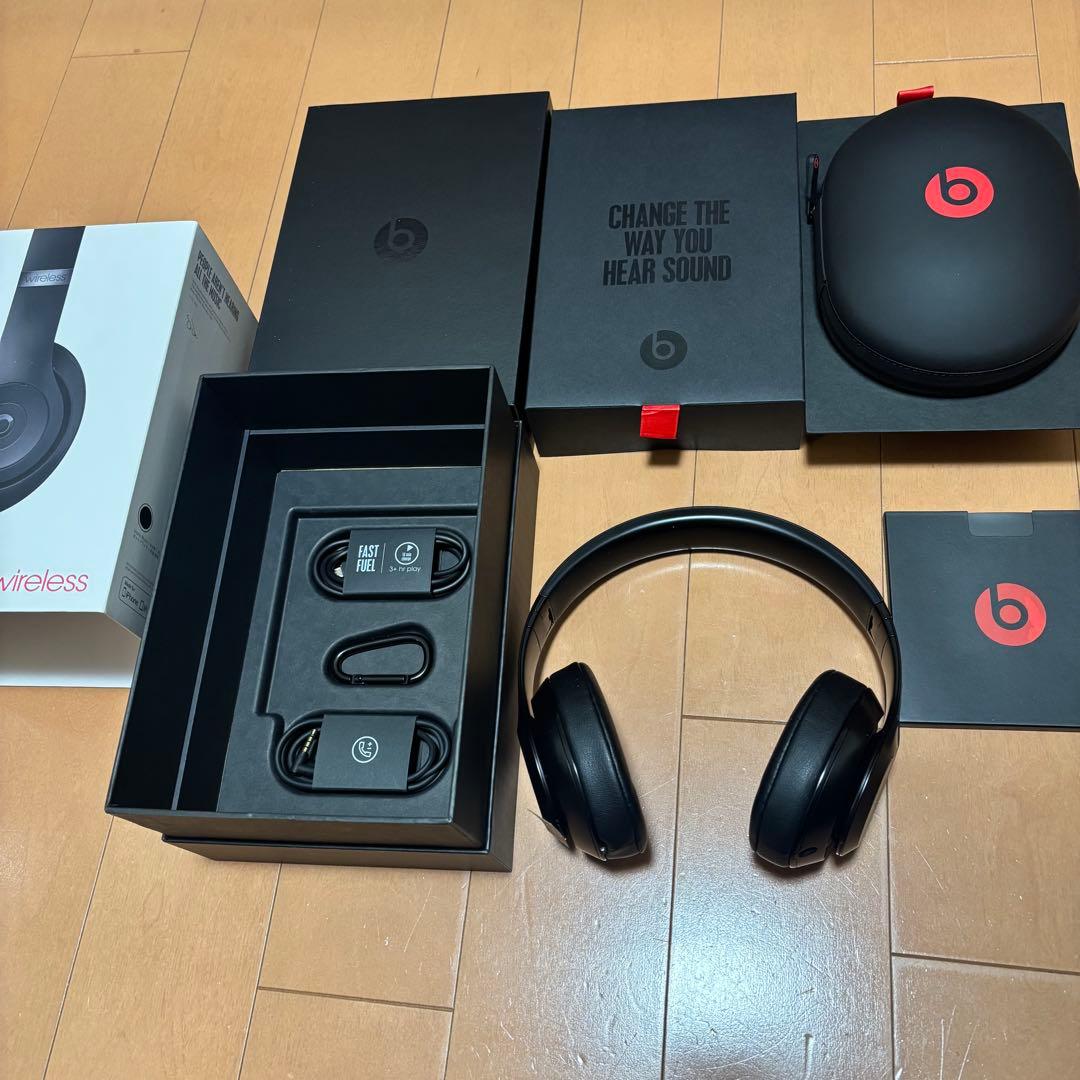 美品★Beats Studio3 Wireless マットブラック PAC