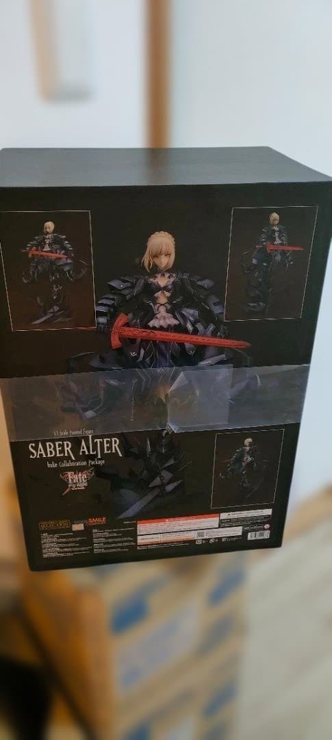 セイバー・オルタ huke コラボパッケージ 1/7 フィギュア　Fate