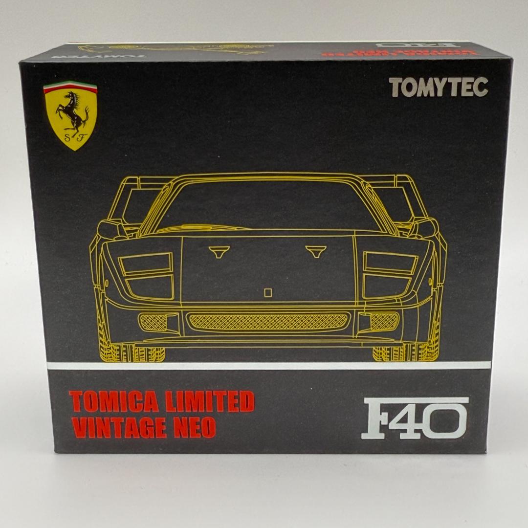 TLV-NEO フェラーリF40 (黄) 限定トミカリミテッドヴィンテージネオ