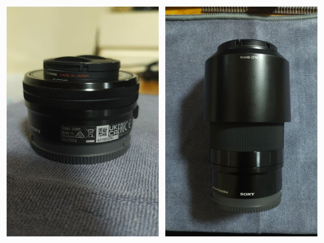 SONY Eマウントレンズ 2本セット16-50mm+55-210mm
