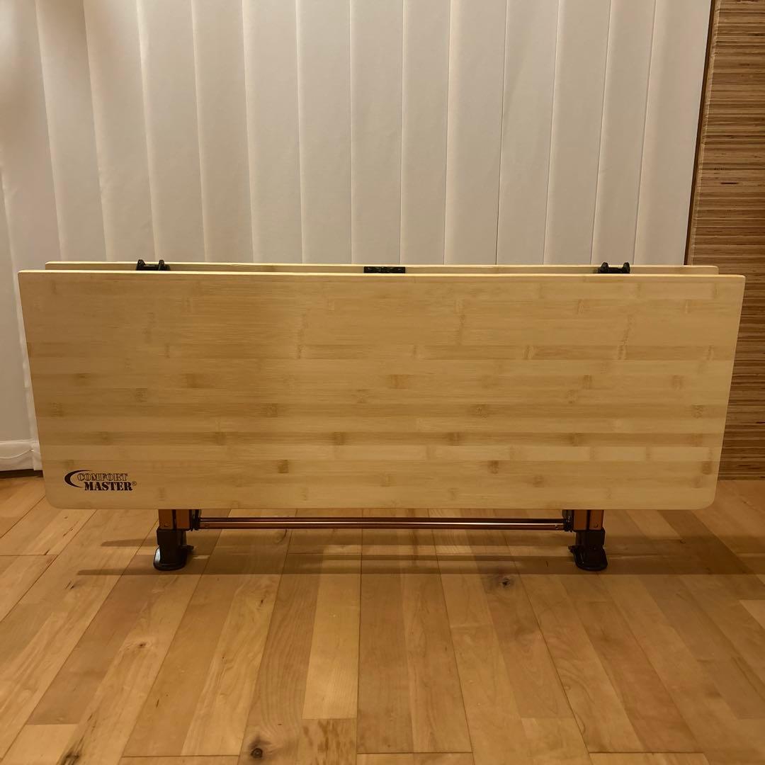 【美品】 コールマン バンブーラウンジテーブル/100 マスターシリーズ