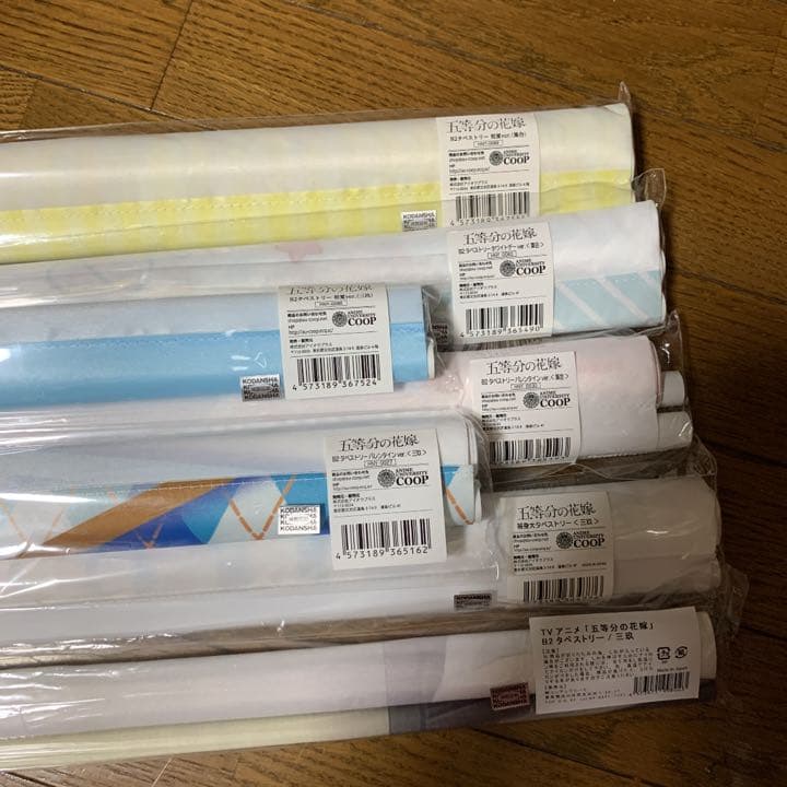 五等分の花嫁 タペストリー 3本 新品未使用