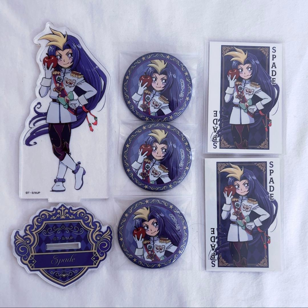 怪盗ジョーカー スペード 缶バッジ アクリルスタンド