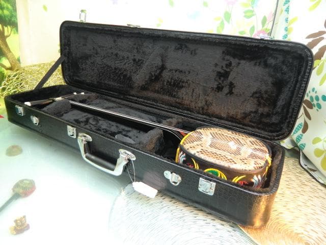 新品未使用(送料無料)11.980円　沖縄三線専用　一丁入ふかふかハードケース