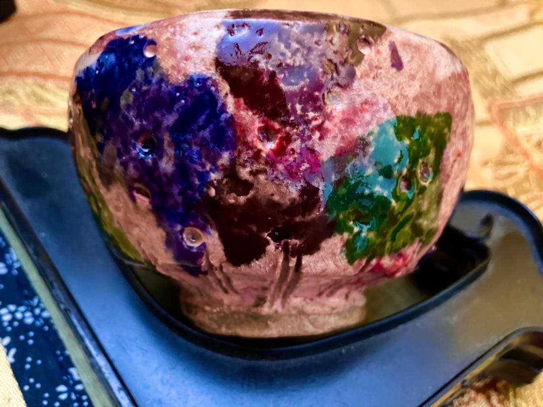 希少　大本教　出口王仁三郎　ようわん　ぐい呑み　茶碗　合わせ箱