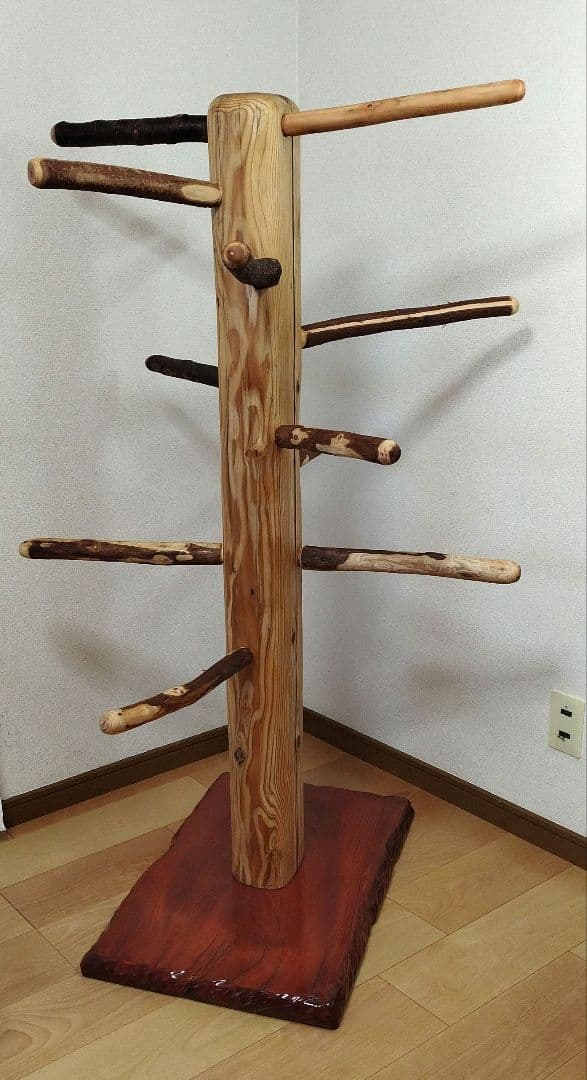 【大型鳥用】どっしり♬螺旋状オウムスタンド