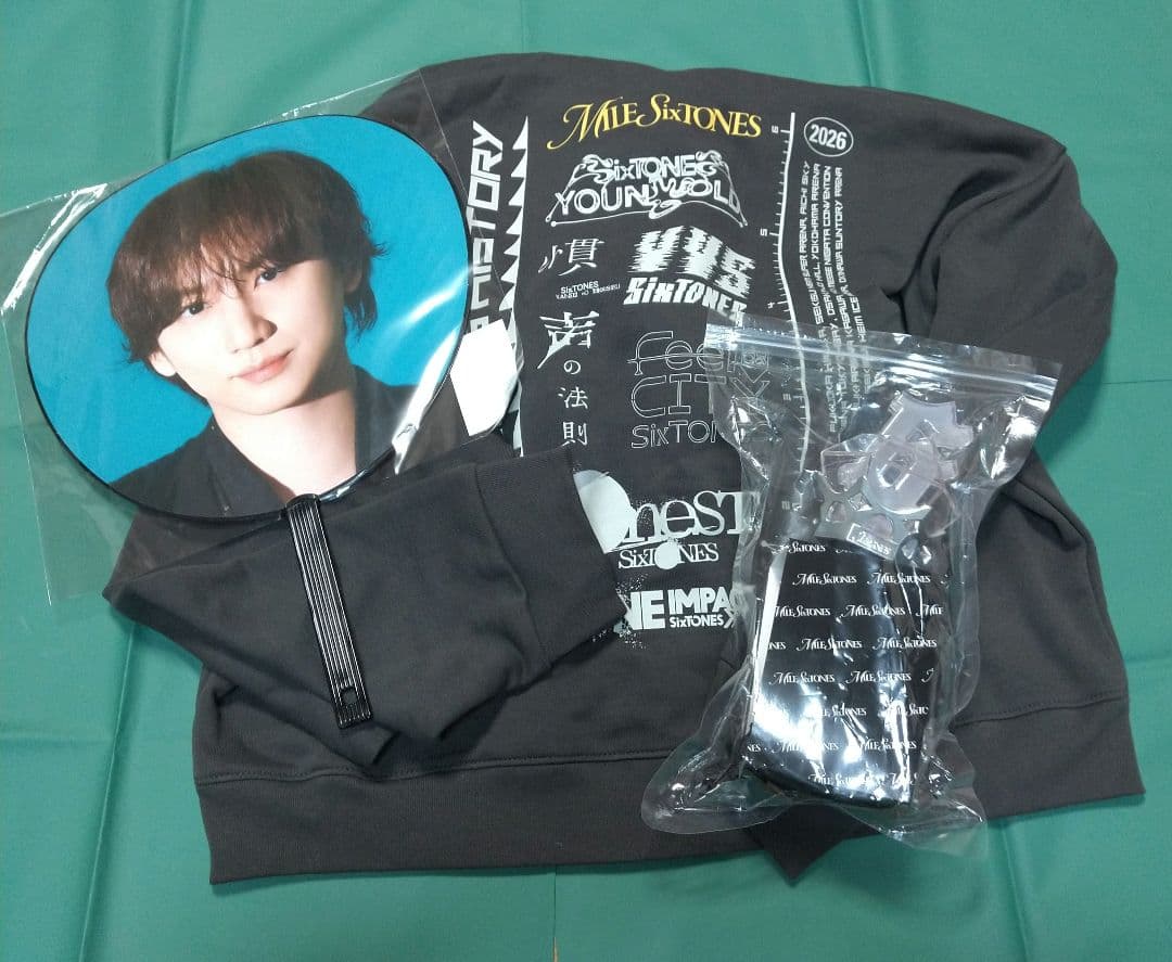 京本大我 MILESixTONES ペンライト パーカー うちわ セット グッズ
