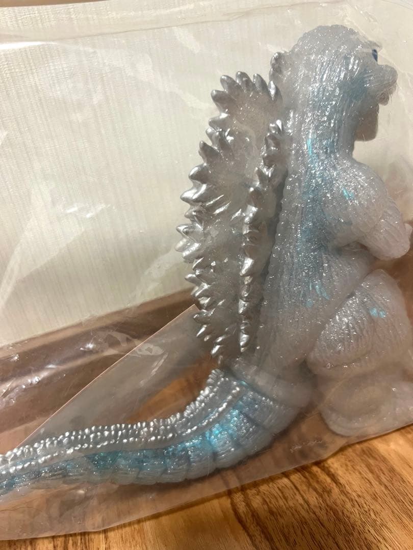 羽沢組 Gメモリーズセレクション デスゴジ　ソフビ　白クリア　シルバーラメ入