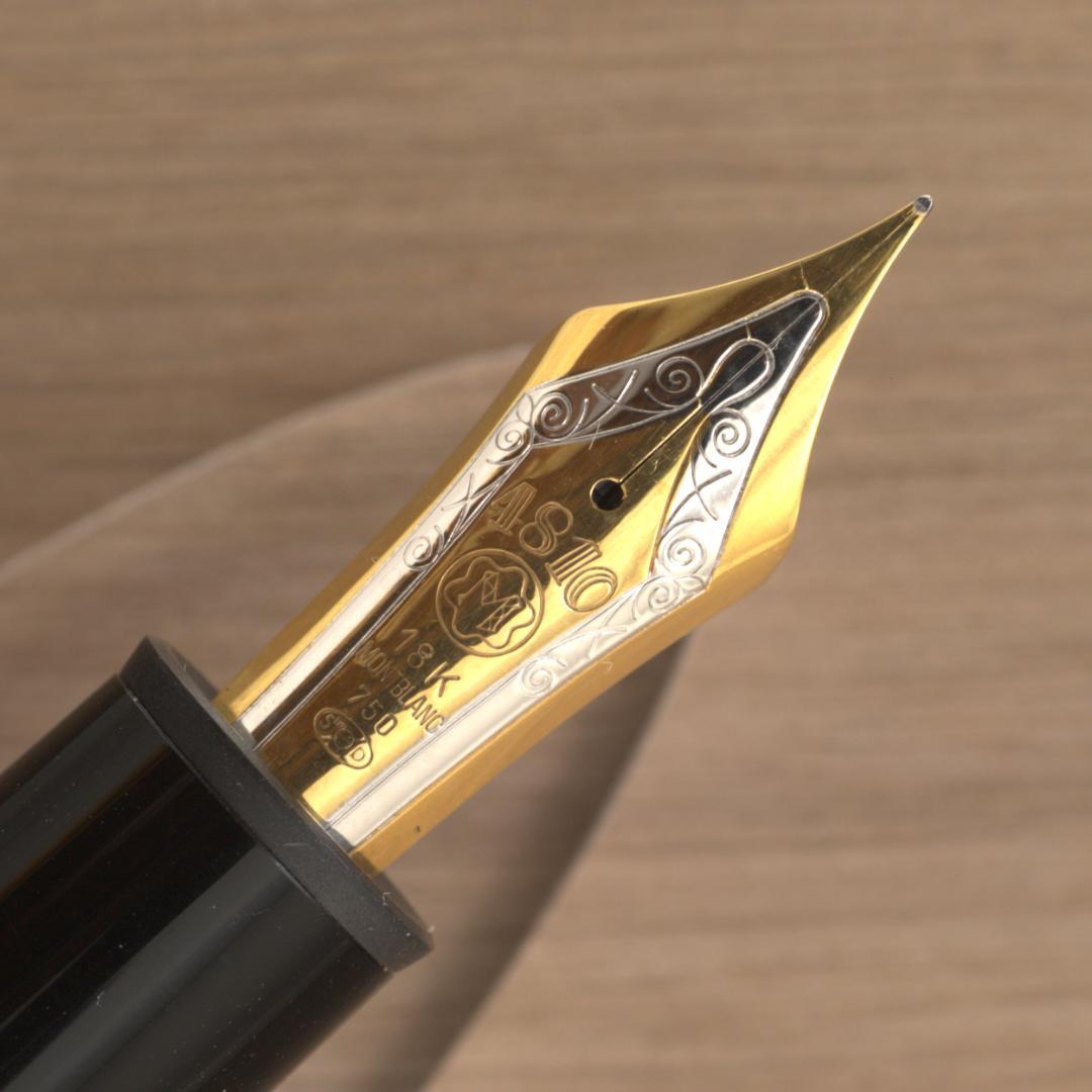 ★美品★　モンブラン　万年筆　149　18K　三帯　EF　ヘミングウェイ芯