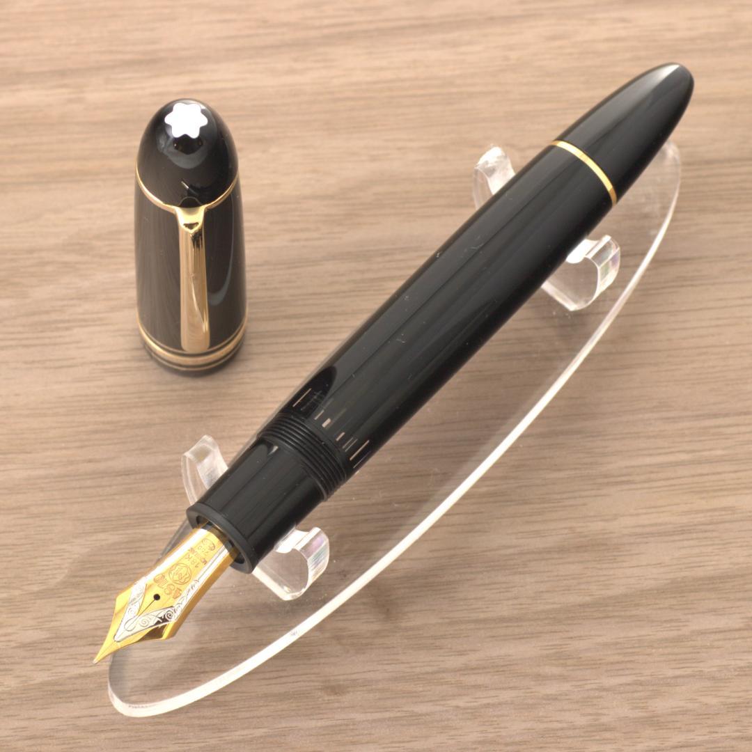 ★美品★　モンブラン　万年筆　149　18K　三帯　EF　ヘミングウェイ芯
