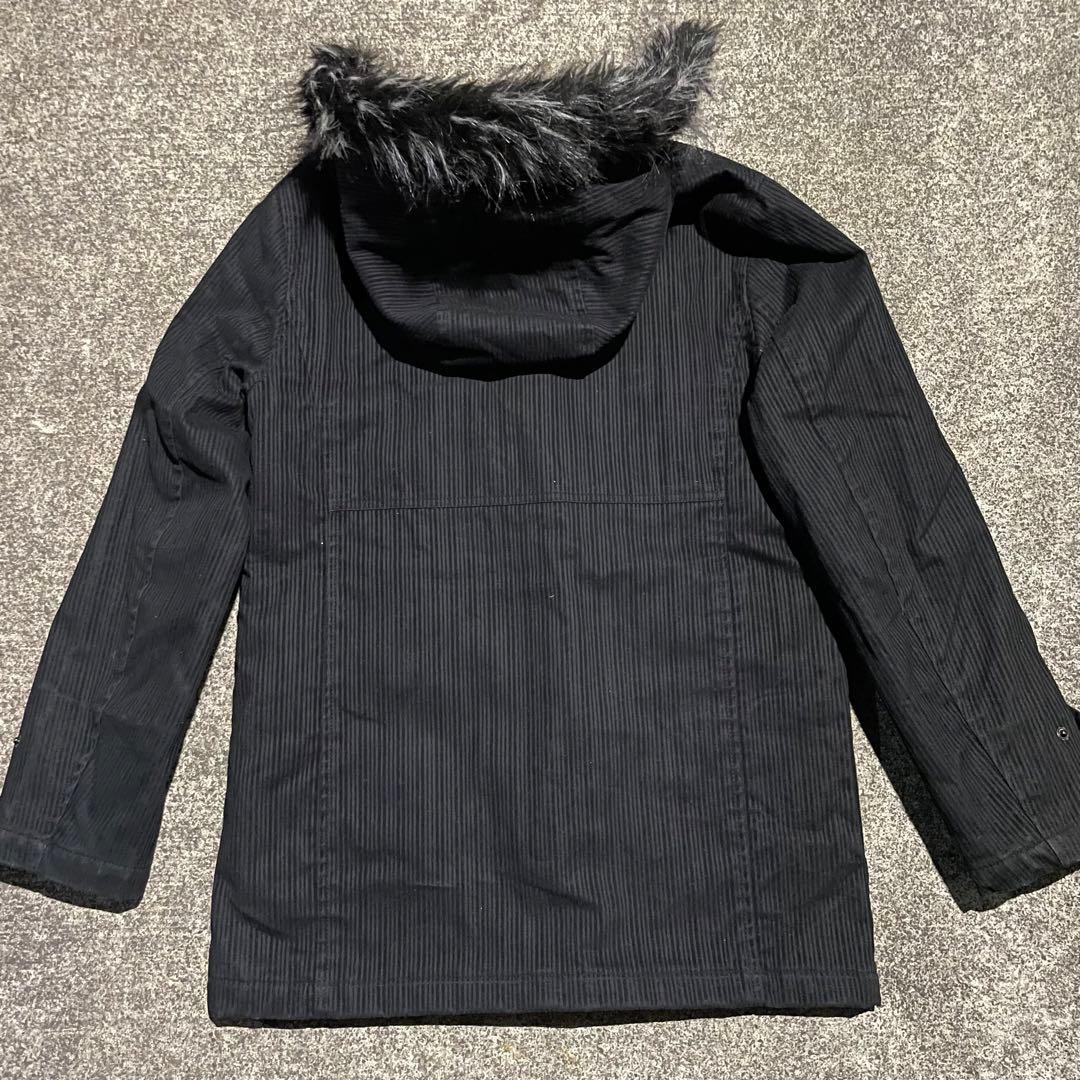 00s Y2K archive ファー コート 平成 お兄系 ダークコア M