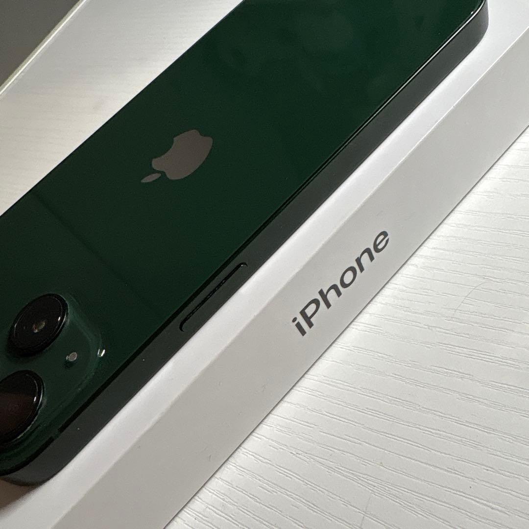 iPhone13 128GB グリーン SIMフリー 極美品