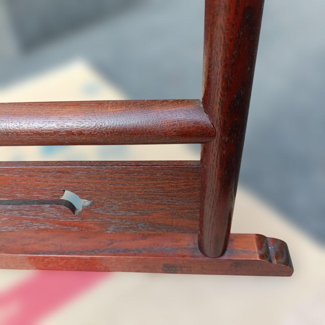 衣桁 服かけ ハンガー 180度回転 衣紋掛け 着物掛け 古道具 和家具