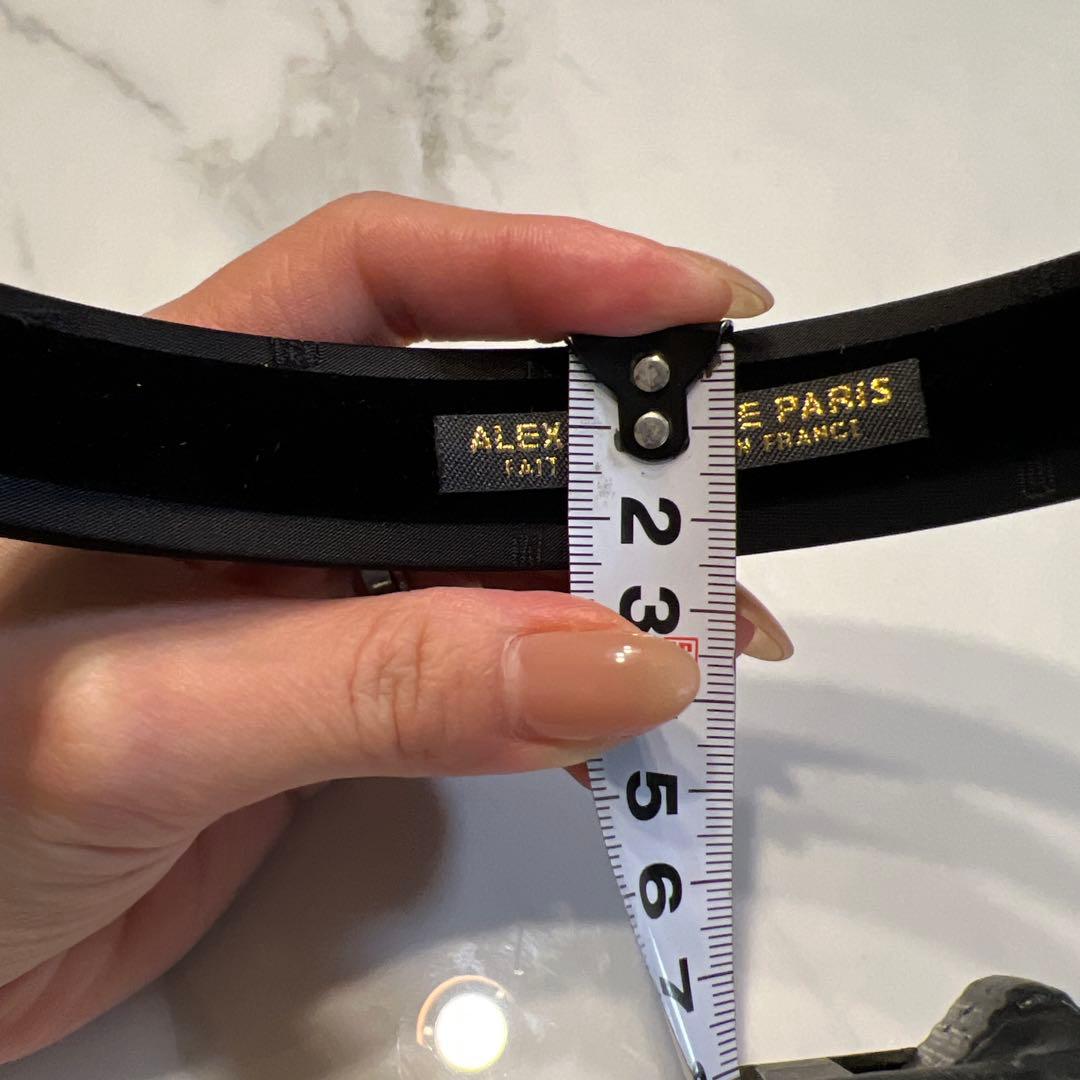 カデナさん専用 ALEXANDRE DE PARIS ブラックヘアバンド