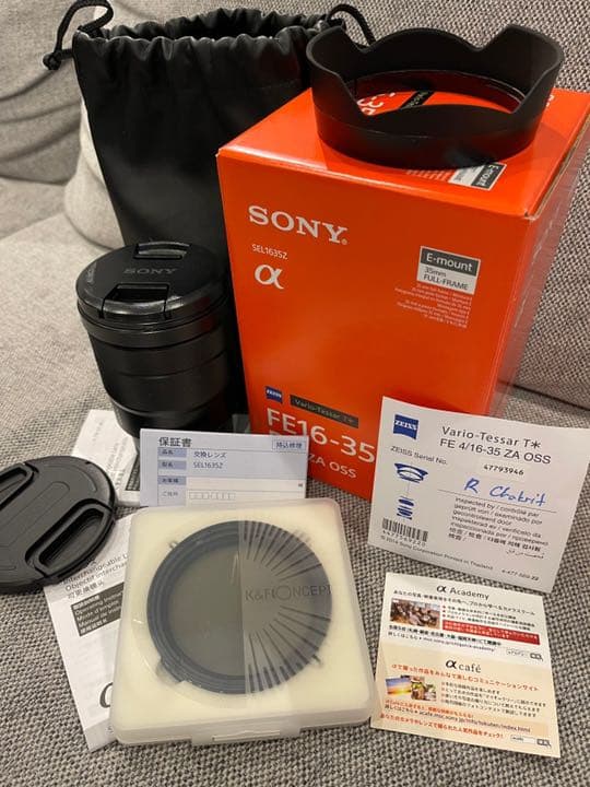 デジタル一眼カメラ“α”[Eマウント]用レンズ SEL1635Z