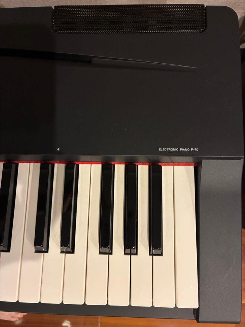 YAMAHA ヤマハ P-70 電子ピアノ ペダル スタンド　88鍵盤 ブラック