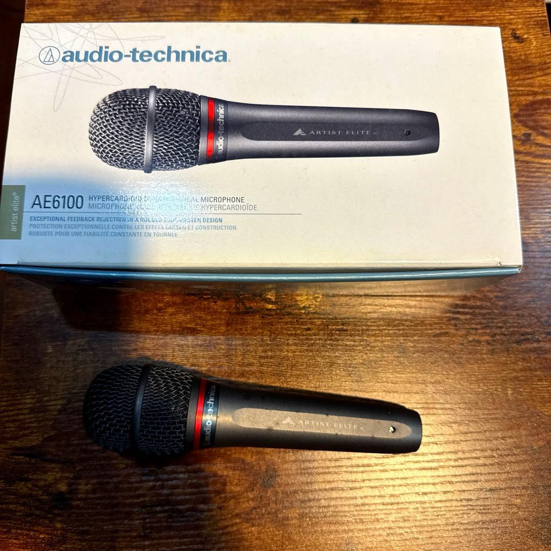 ボーカルマイクの傑作品audio-technica AE6100