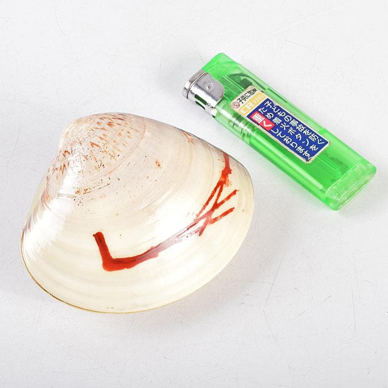 茶道具　宗廣工房　道場宗廣作　蛤香合　堀内宗完(兼中斎)極め箱　M　R9307