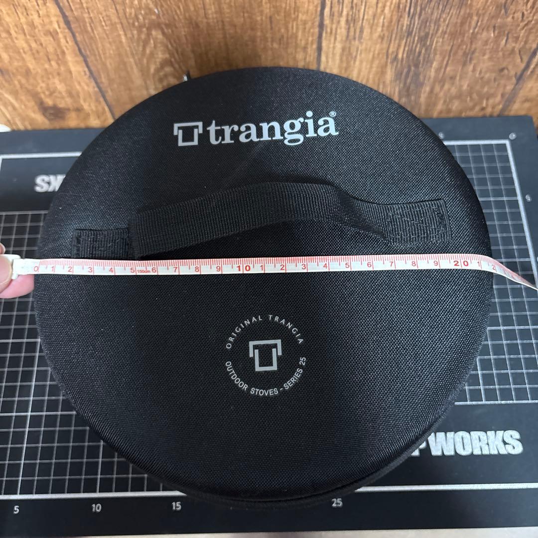 トランギア ストームクッカーL・ブラックバージョン 専用ケース付き