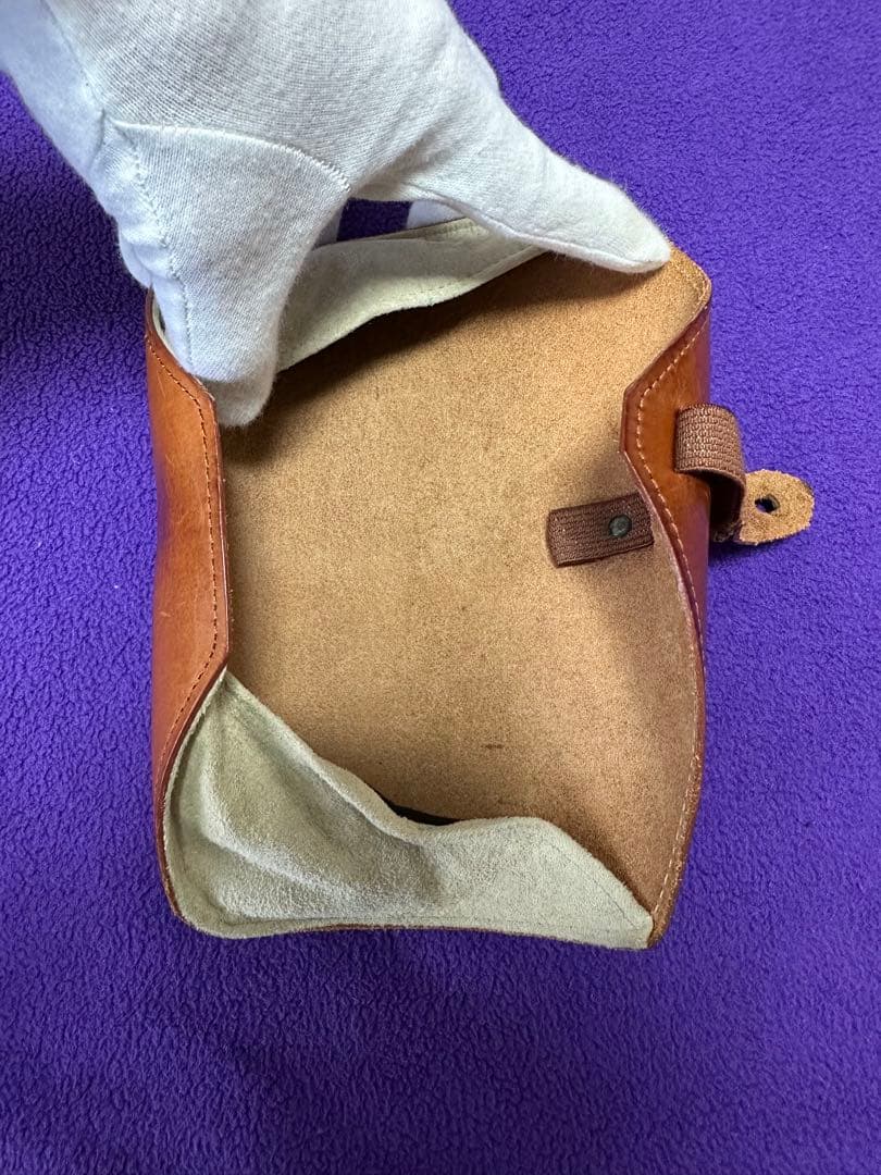 ✨希少✨エムピウ ペンケース 「ロトロ / rotolo」 コニャック