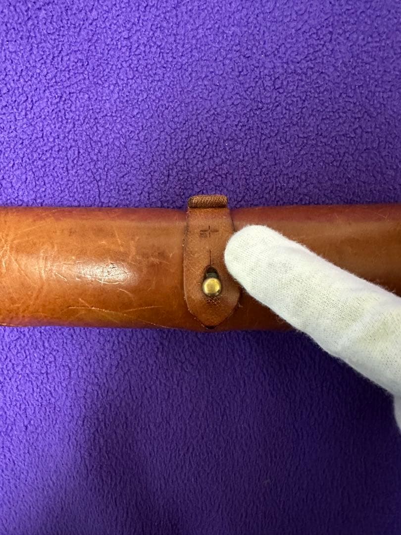 ✨希少✨エムピウ ペンケース 「ロトロ / rotolo」 コニャック