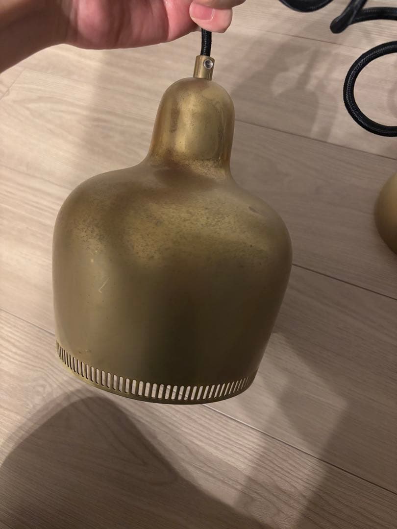 artek アルテック ペンダント照明 ゴールデンベルSAVOY ブラス