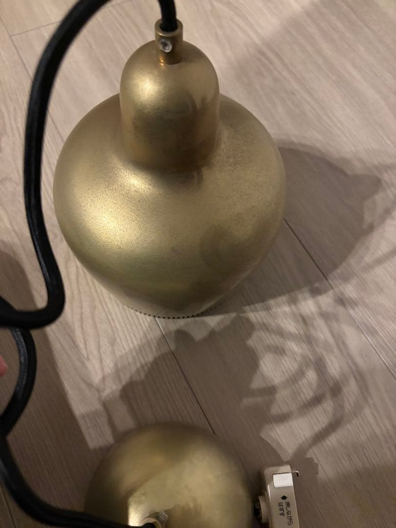 artek アルテック ペンダント照明 ゴールデンベルSAVOY ブラス
