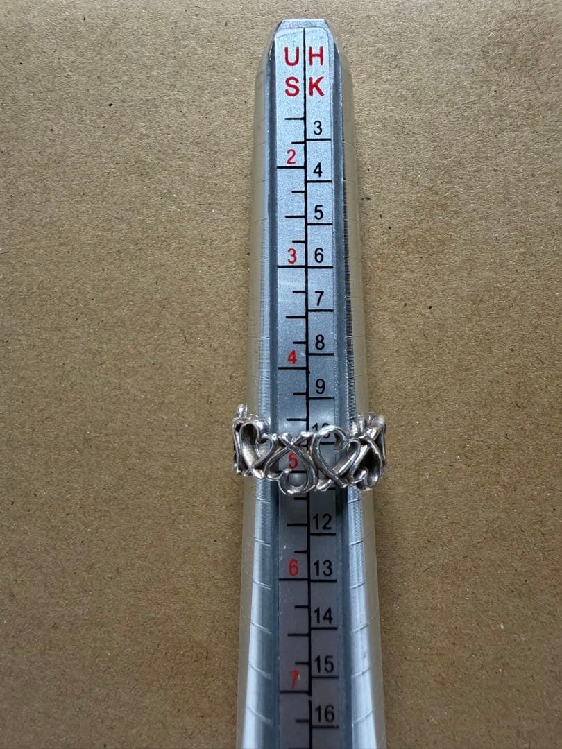 MH/10.25/22 Tiffany ラビングハート　リング　指輪