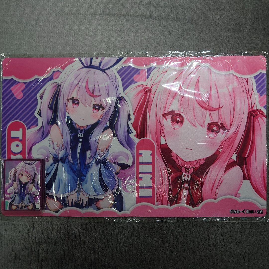 α2 ぶいすぽっ! 女の子座り&うさ耳 兎咲ミミ スリーブ&プレイマット