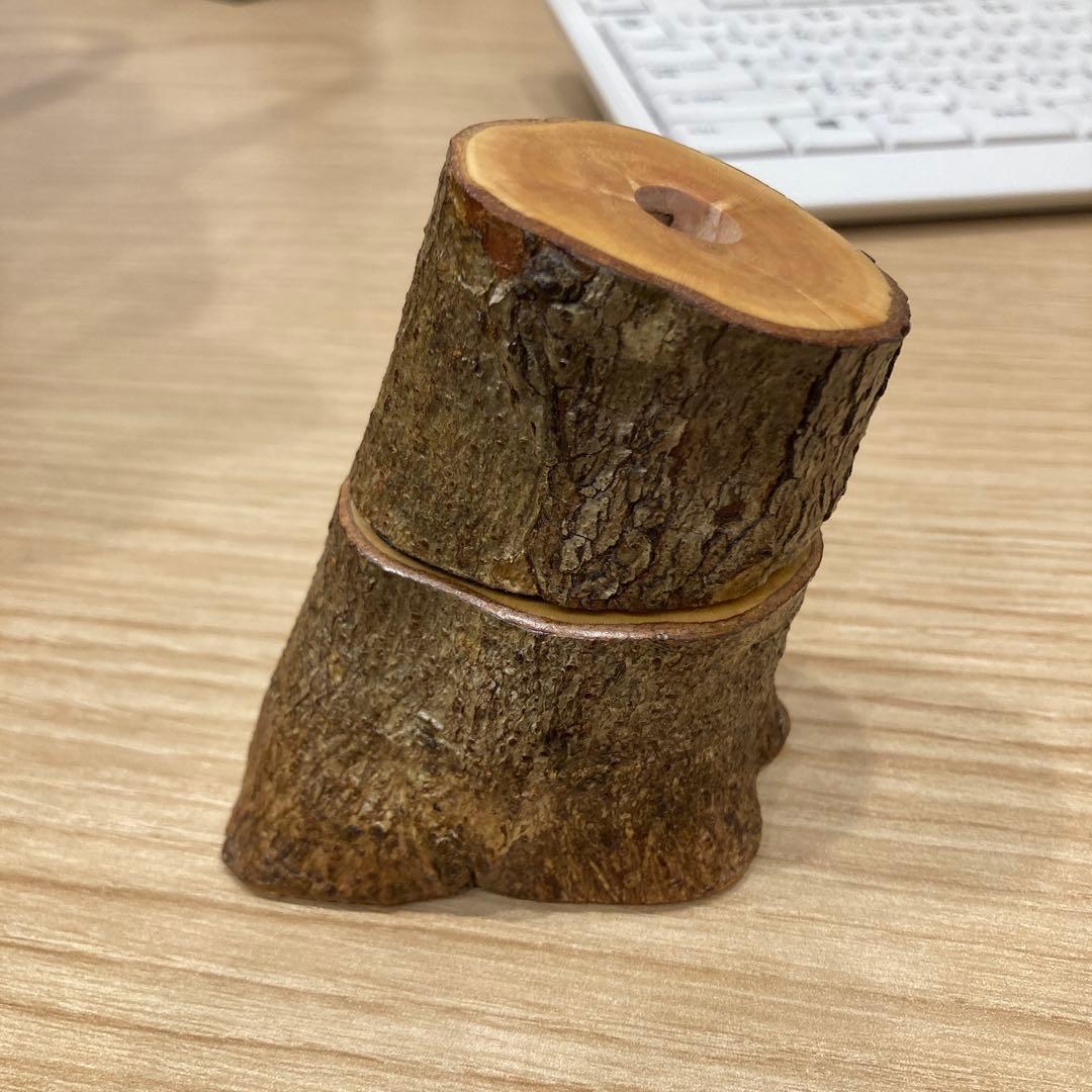 ハナミズキのペン立て　2個セット