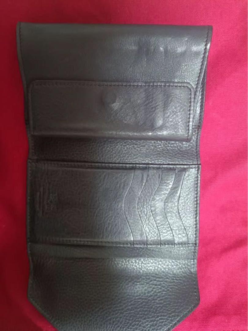 イルビゾンテ ミディアムウォレット 三つ折り財布 ネイビー