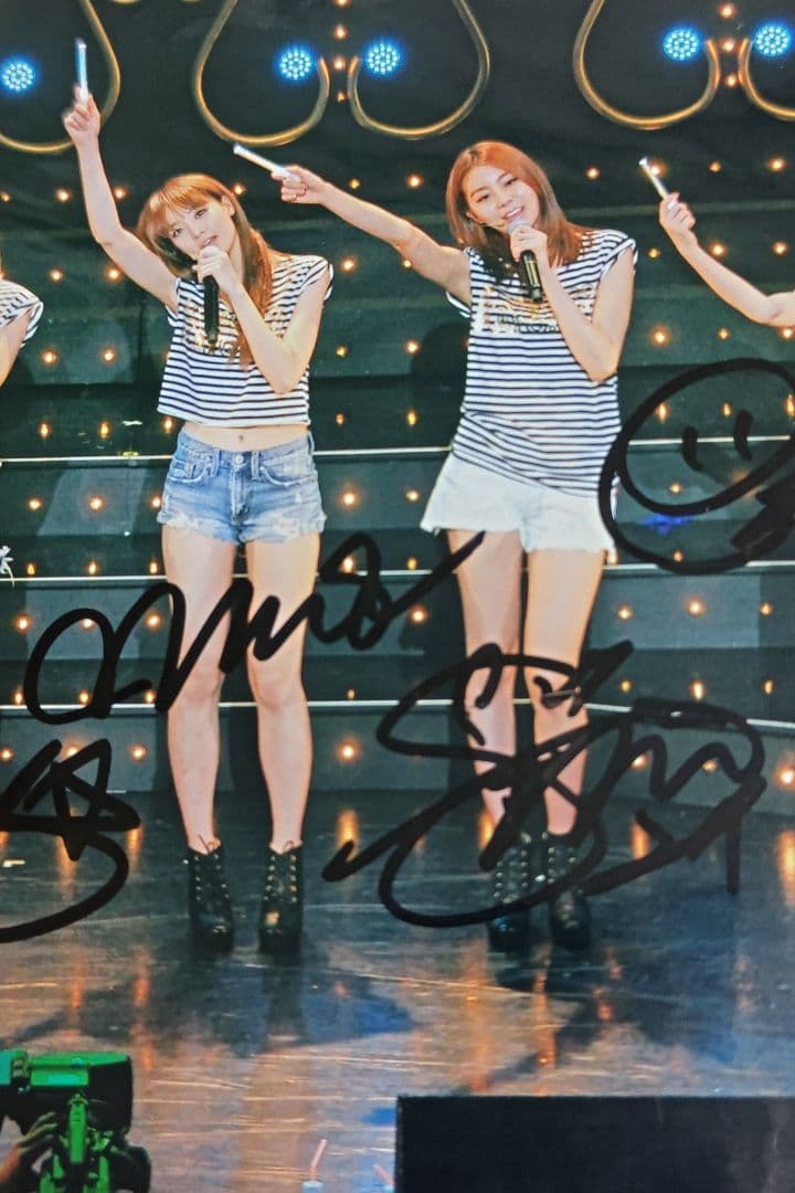 AFTERSCHOOL　1st　JAPAN　TOUR　2012　サイン入り生写真