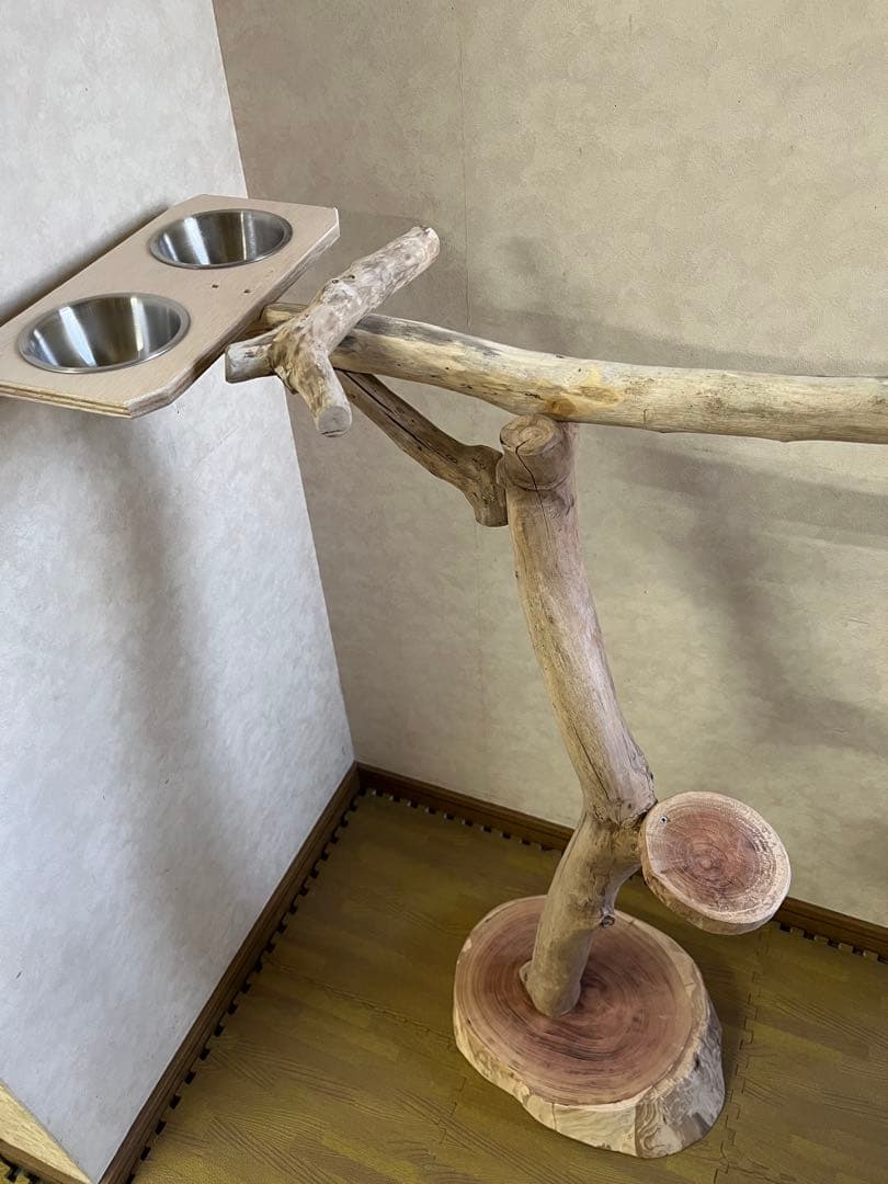 tarog13！大型インコオウム止まり木オウムスタンドパーチ