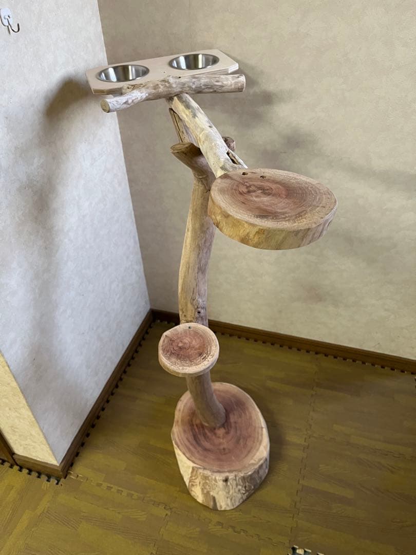 tarog13！大型インコオウム止まり木オウムスタンドパーチ