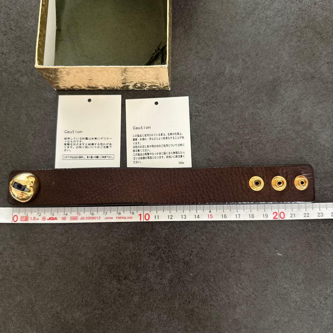 UNDERCOVER サードアイ　レザーブレス