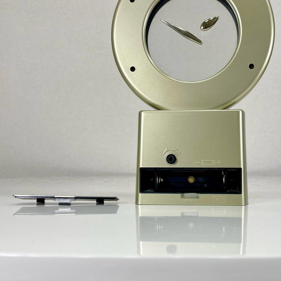 美品 MASTER ミステリークロック ゴールド 置き時計 日新堂 オブジェ