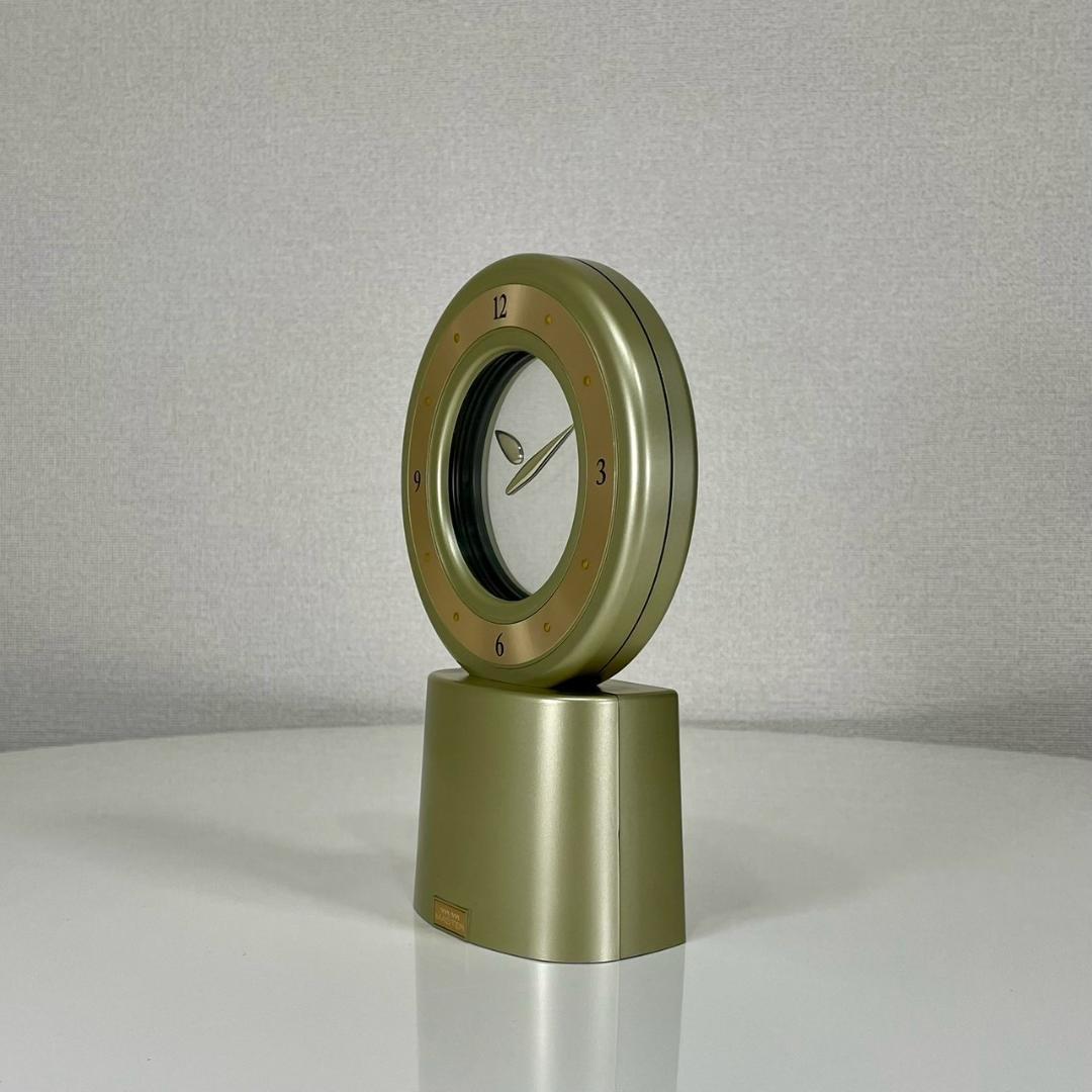 美品 MASTER ミステリークロック ゴールド 置き時計 日新堂 オブジェ