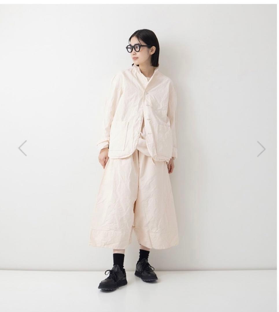 新品　ヴェリテクール veritecoeur ガーメントダイ　サルエルパンツ