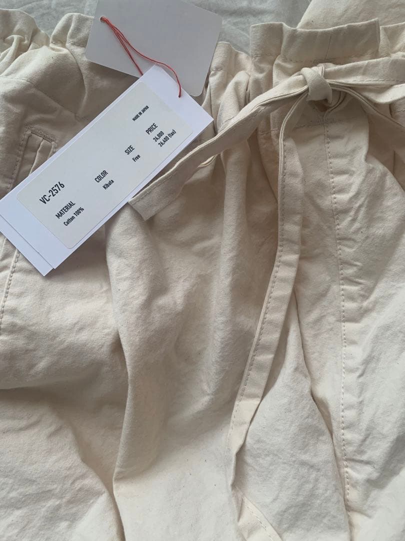 新品　ヴェリテクール veritecoeur ガーメントダイ　サルエルパンツ