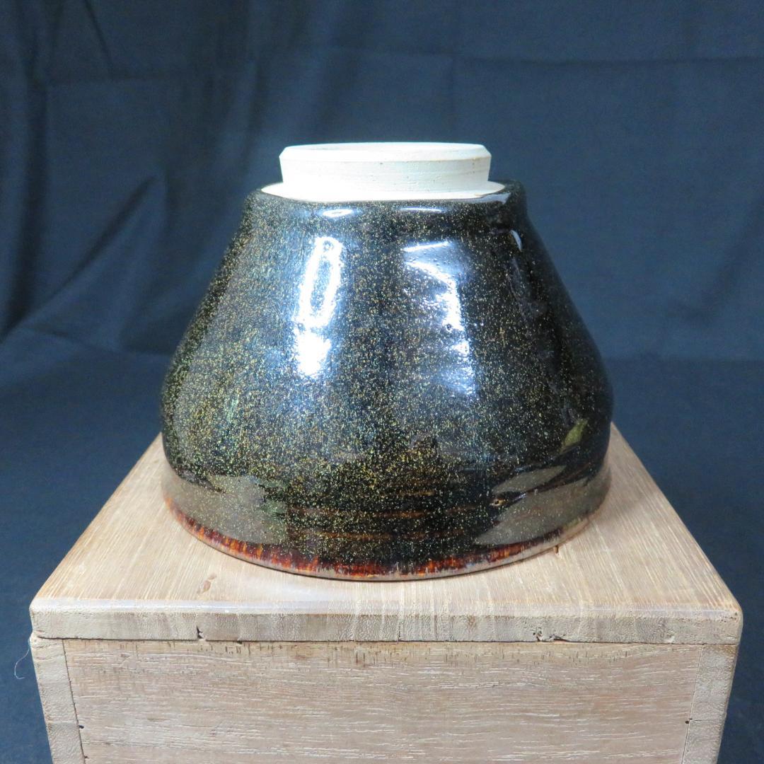 茶碗 京焼 四代 宮川香斉 抹茶碗 茶器 茶道具 木箱 共箱か