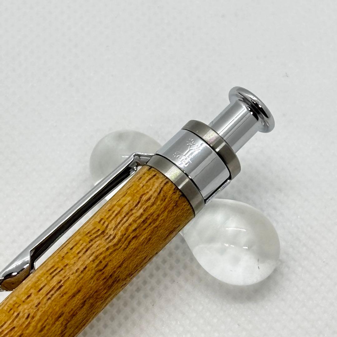 【真鍮パイプ】工房楔 シャーペンペンシル楔 伊勢神宮の欅 木軸ペン