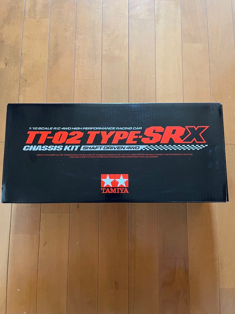 TAMIYA TT-02 TYPE-SRX 組立済（サーボ、モーター、工具付）