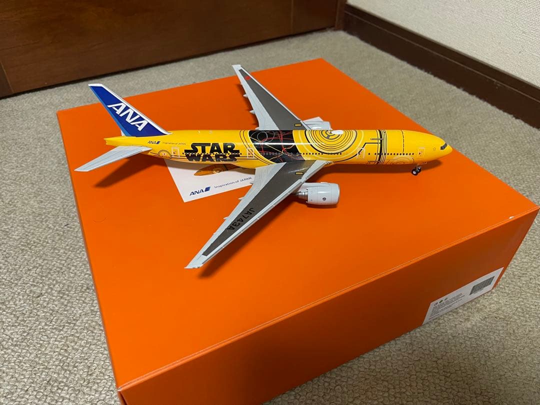 ANA スターウォーズC3POデザイン 777 1/200(jcwing)