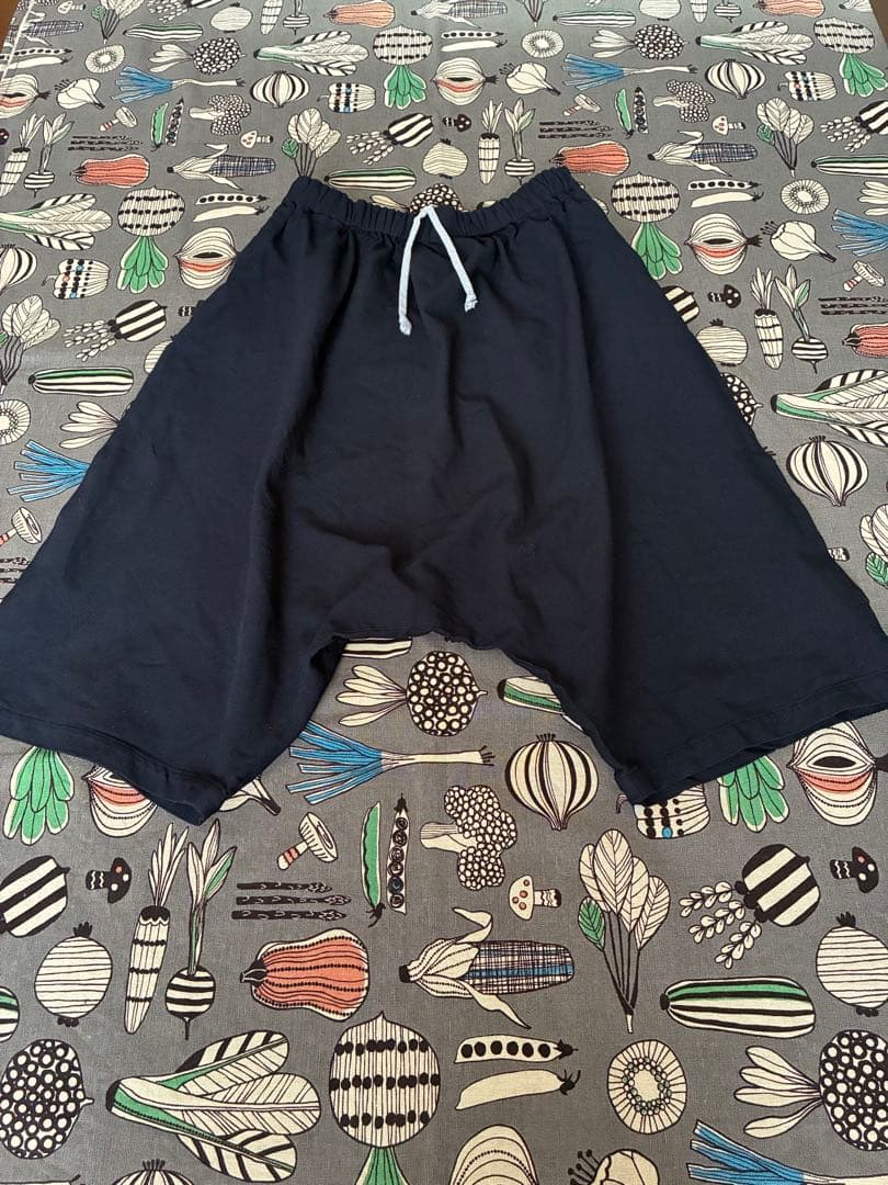 コムデギャルソンコムデギャルソン　サルエルパンツ　紺色　美品