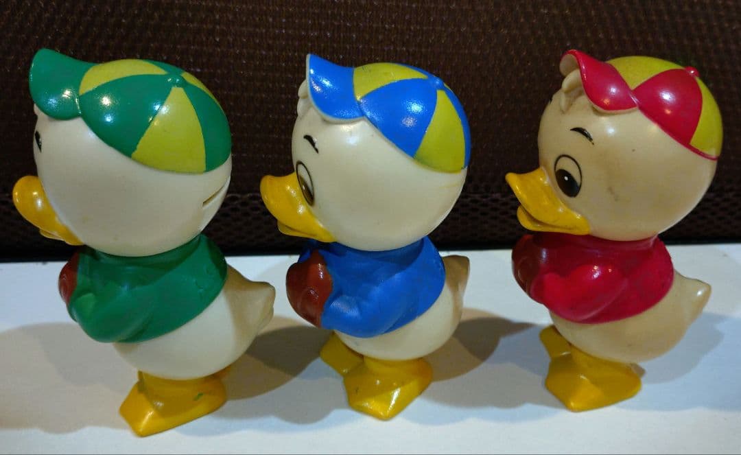 三菱銀行 ヒューイ デューイ ルーイ 非売品貯金箱 3体セット